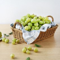 진성비엔씨(FRESH) [맛딜]아삭한 고당도 껍질째 먹는 애플청포도 2kg, 단품없음