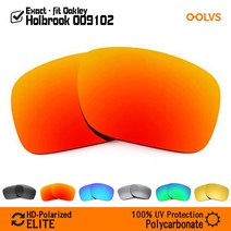 Oakley Holbrook OO9102 선글라스 교체 렌즈 (호환 렌즈 전용) - OOLVS 편광 렌즈, 골드