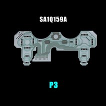 리본 10 개/몫 버튼 PS5 PS2 PS3 PS4 프로 슬림 JDM 030 040 컨트롤러에 대 한 회로 보드 전도성 필름 키패드 플렉스 케이블, [13] P3 SA1Q159A