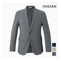 인디안 INDIAN 쿨코튼 N/C스판 셋업 자켓__MIVFAWM3171