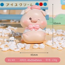 LIANGPIN 모던 심플 귀여운 돼지 인테리어장식소품 행운의상징 집들이 개업 선물 차량 인테리어 소품, 수지 장식품-멋진 돼지 (분말)