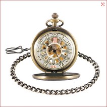 회중시계 Bronze 포켓워치 남자시계 +사진전사서비스 선물케이스 보증서