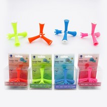 CAITON 자립형 삼발이 삼각 골프티 LF_GT01, LF_GT01 오렌지