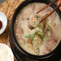 진국애 부산 순대국밥 맛집! 잡내없이 진하고 푸짐한 고기순대국밥 2팩 (740g x 2팩), 740g