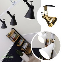 milovhi 인테리어 국산 셀프 레일조명 세트 셀프레일등 1M 네일샵 레일 조명등 천장 등기구, 화이트, 골드