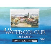 파브리아노 워터칼라 스케치북 280g 8절 385x260mm