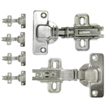 싱크대 댐퍼경첩 15mm용 X4개 경첩피스포함, 4개