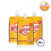 광동제약 비타500 치어팩, 250ml, 20개
