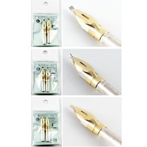 타치가와 캘리그라피 펜촉 2개입 A B C 타입, A 1mm