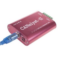 CAN 분석기 USB To CAN-BUS 변환기 어댑터 CANOpen J1939 DeviceNet USBCAN-2 CANalyst-II zlg와 호환 가능, 한개옵션0
