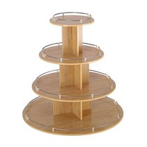 나무 진열대 곤도라 과자 진열장 약국 편의점 집기, 100 X 80 X 60 X 40CMㅡ4단