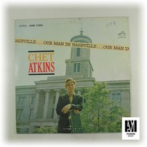 건방죽 희귀앨범 LP판 레코드 컨트리 기타 마스터 Chet Atkins-Our Man In Nashville Vinyl