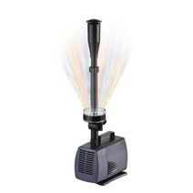 LED 분수노즐 잠수정 펌프 순환 야외 조명 산소공급, 55W 7m선 (색상조명 미포함)