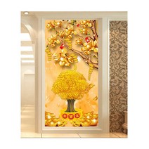 히여 보석 십자수 DIY 패키지 3D Heyeo, 금전수 jqs-008, 1개