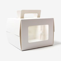 PH 미니창케익상자, 화이트, 4개입