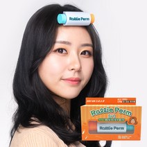 [롤리펌] 4주지속 셀프 앞머리 펌 키트, 2개
