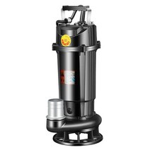 슬러지 이송 펌프 진흙 배설물 정화조 분뇨 오물 흡입, 550W1.5인치40구경