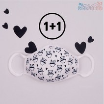 별과모래 [별과모래]겨울방한 면 캐릭터 입체마스크 1+1 키즈용(6~10세), 09.북유럽PB:01.프렌즈울