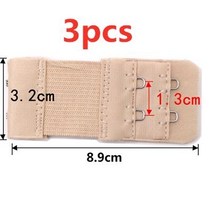 레그익스텐션 레그컬 래그덤벨운동기구 레그머신 3/4/5pcs 브래지어 확장기 스트랩 연장 3 후크 2 행 여성 Intimates 길어진 익스텐더 액세서리, [09] 3pcs