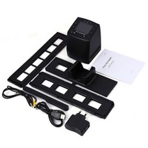 필름카메라스캔 필름스캐너 옛날사진복원 전문 5mp 35mm 네거티브 필름 슬라이드 뷰어 스캐너 usb 2.0 디지, 01 ec717 eu plug