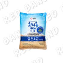 샘표 한여름눈꽃 굵은소금, 1.5kg, 6개