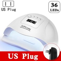 네일 건조 램프 UV LED 램프 자동 센서로 모든 젤 매니큐어 경화 네일 드라이어 타이, CHINA, 04 36LEDs White US Plug