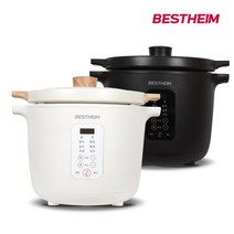 베스트하임 더 건강한 세라믹팟 ESR-MD3500 슬로우쿠커 2종, 화이트