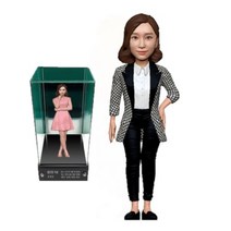 아바타피규어 주문제작 실사 커리어 우먼 피규어 퇴직 퇴직패 승진 승진패 트로피 감사 감사패 기념 기념패 축하 축하패 공로 공로패 선물, 4번- 그레이 허리손