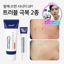 [트러블 극복 2종] 피부미 센텔루션 시카 크림 3X 100ml + 스팟크림15ml, 건성용