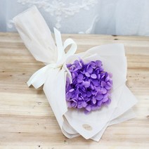 adore flower 미니드라이플라워꽃다발, 수국 퍼플