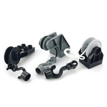레고 MOC 기술 블럭 테크닉 창의력 큰 크기 빌딩 블록 건설 기계 액세서리 후크 호환, 후크 6 개