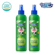 포멀비 마이키즈 헤어 에센스 3in1 사과향 280ml x2개 엉킴방지, 선택1_사과향
