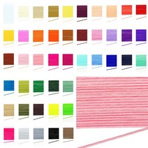 나일론 매듭실 0.8mm x 5야드 (450cm) 마크라메 매듭 줄 끈 반지 팔찌 만들기 키링 마스크스트랩 매듭 공예, 05 연노랑