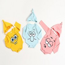 (오늘GO) 핫템퀸 봄신상 아기 여아 남아 보글보글 네모바지 보넷 슈트 (~24개월) 아기옷선물