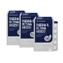 뉴트리원 어골칼슘 마그네슘 비타민D 폴리감마글루탐산 함유, 2개