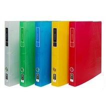 현풍투명 프론티어 D링바인더 A4/3cm/노랑박스60개입