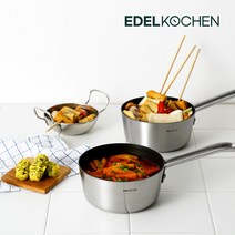 에델코첸 스텐 미니 웍 궁중팬 16cm 인덕션, 단일사이즈