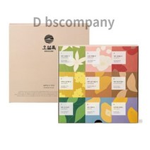 오설록 블루밍 티 선물 세트, 0   9가지 x 5p + 쇼핑백, 60set