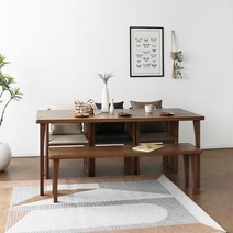 [헤리티지월넛] AI3형 식탁/테이블 세트 1800, 단품