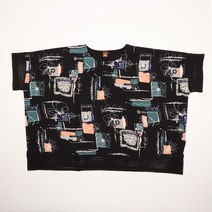 [buho 부호] 체형커버 여성 티셔츠 블라우스 BKMLTS34