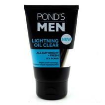 UNILEVER 유니레버 폰즈맨 페이셜 폼 라이트 오일 100g PONDSMEN LIGHTING OIL CLEAR