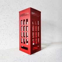 다용도 스틸 사각 빈티지 우산꽂이 전화부스 TJ-300