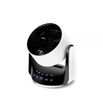 블랙&화이트 조합은 진리지 상하좌우 동시회전 보국 에어젯 3D LED 써큘레이터 BKF-2287CBL