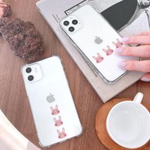 리버워드 토끼씨 방탄케이스 아이폰XS MAX:가로, 아이폰XS MAX, 가로