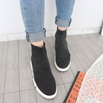 이쁜언니 스미스 여성삭스 스니커즈 하이탑스니커즈