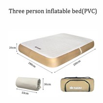 캠핑 에어 매트 침대 팽창식 야외 쿠션 인용 가정용, 3.3 inflatable bed