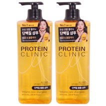 엘라스틴 프로틴 클리닉 단백질 볼륨 샴푸 855ml, 2개