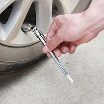 미니 휴대용 5-50 PSI 압력 게이지 펜 모양 내구성 자동차 스타일링 비상 사용 타이어/타이어 공기 테스트 미터 도구