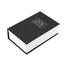 돈통 소형금고 카운터금고 사무용금고 대형금고 security book safe box case 시뮬레이션 자물쇠 현금 돈 보석 캐비닛 비밀 보관 장식 홀더 클래식 책 보관 상자, 검은색