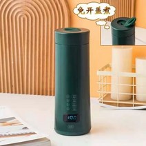 약탕기 가정용 업소용 한약 도자기 중탕기 대용량 홍삼 달임기 전기 탕약기 110V ~ 240V 휴대용 전기 온수, 04 Green smart